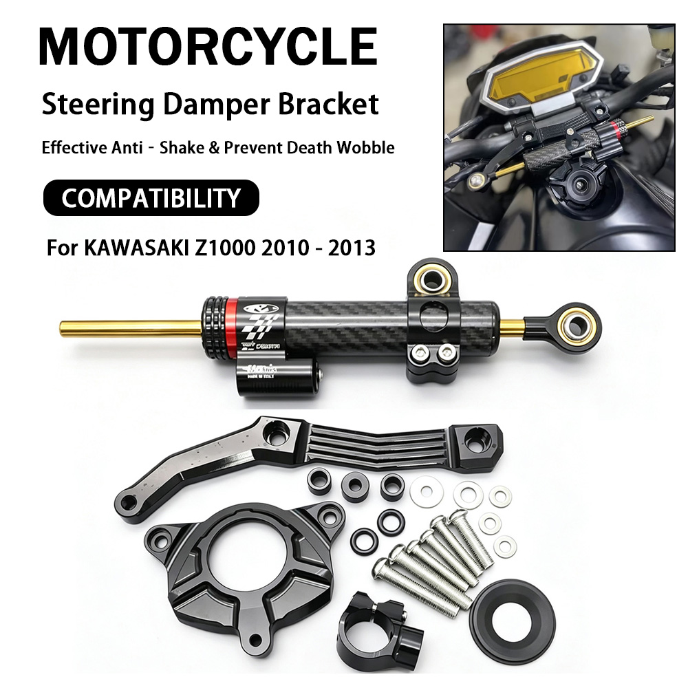 Steering Damper Stabilizer Kit Cnc - Kit de montaje de soporte para