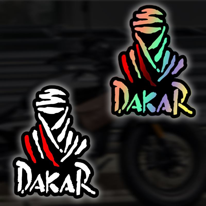 Scooter Helmet Set - Pegatinas de juego de Rally Dakar