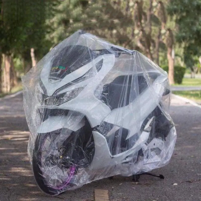 Electric Scooter Rain Cover - Fundas universales para motocicleta, cubierta transparente