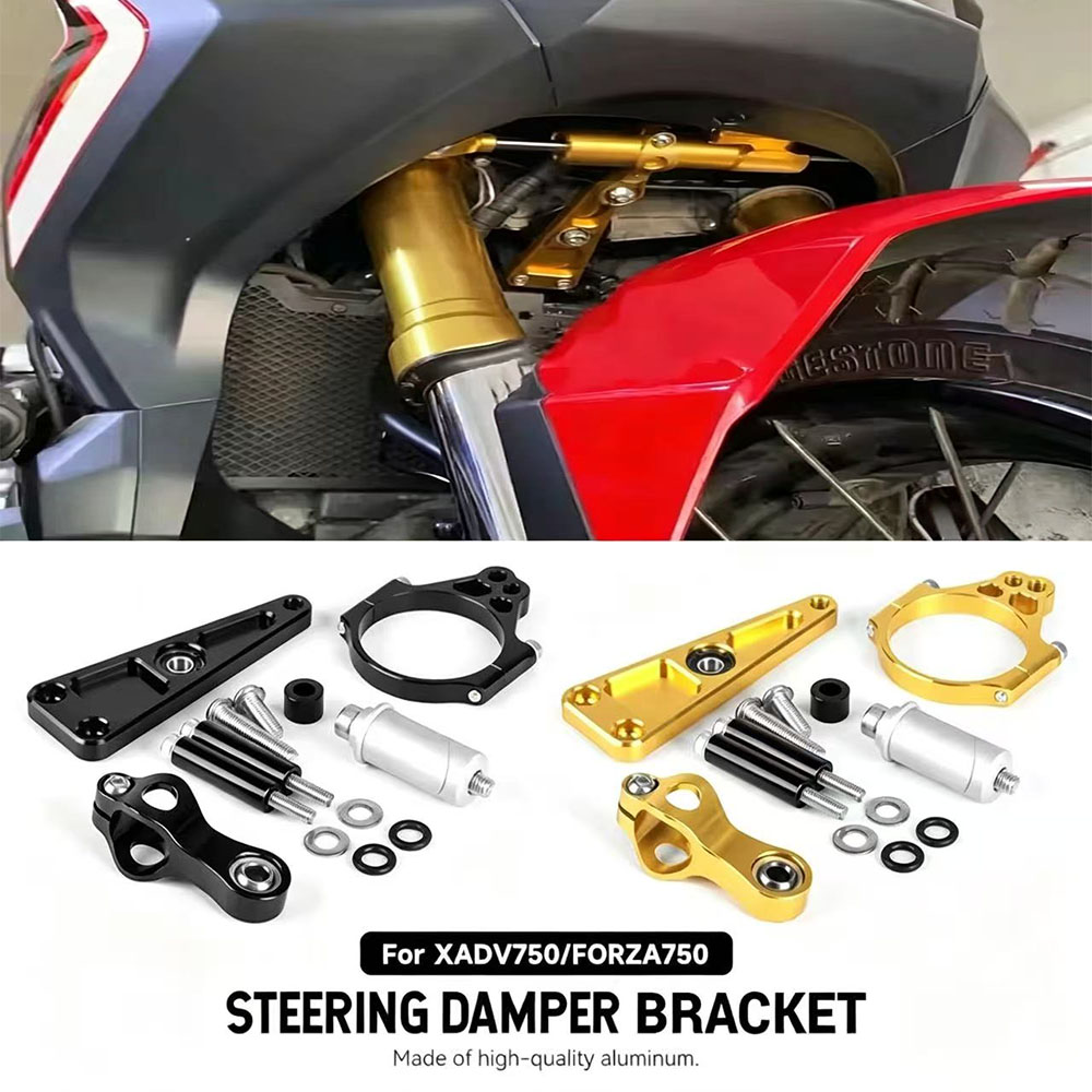 Steering Damper Stabilizer Kit Cnc - Kit de montaje de soporte estabilizador