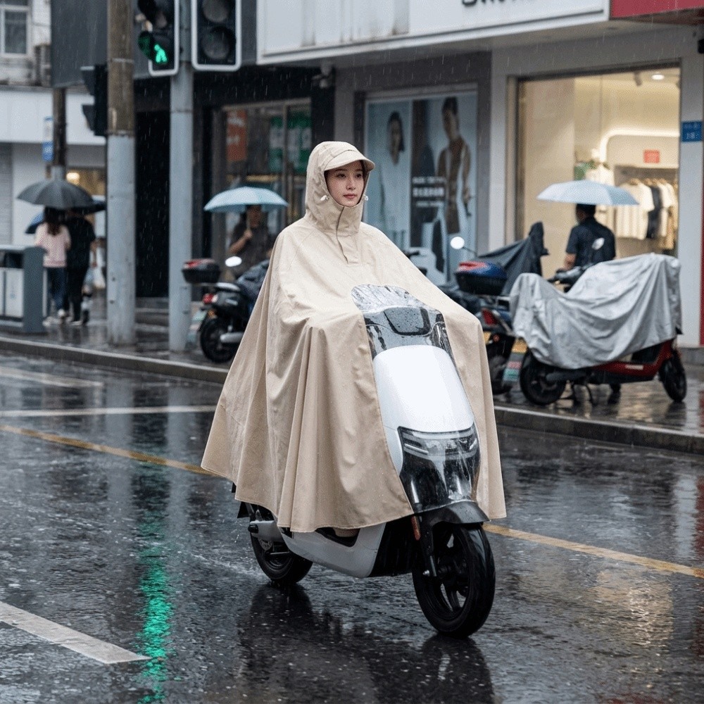 Poncho impermeable de lluvia,  - Electric Scooter Rain Cover reseña y precio