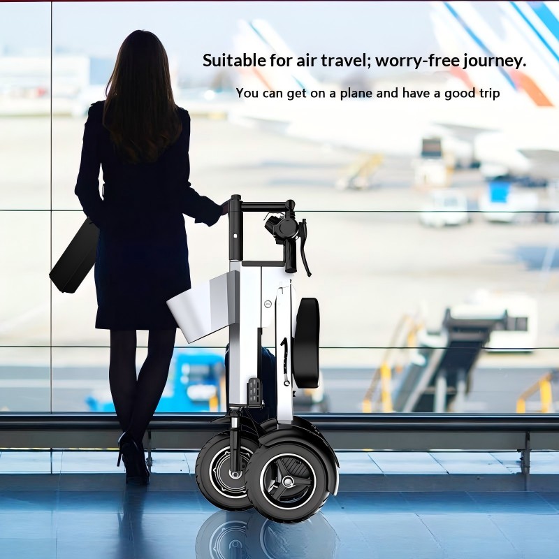 Scooter Plegable de 3 Ruedas,  - Folding Electric Scooter reseña y precio