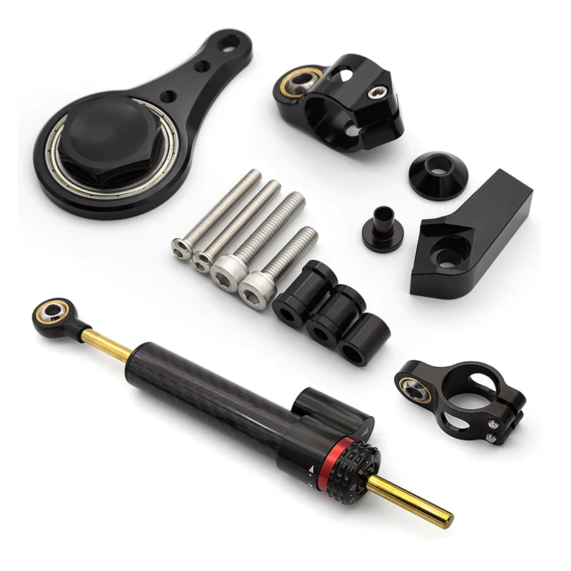 Para Kawasaki Ninja ZX-6R ZX63 - Steering Damper Stabilizer Kit Cnc reseña y precio