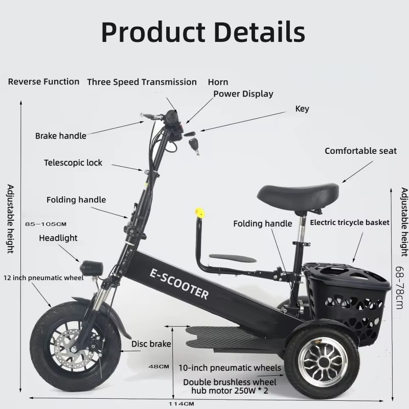 【2026】Scooter Eléctrico Plegab - Folding Electric Scooter reseña y precio