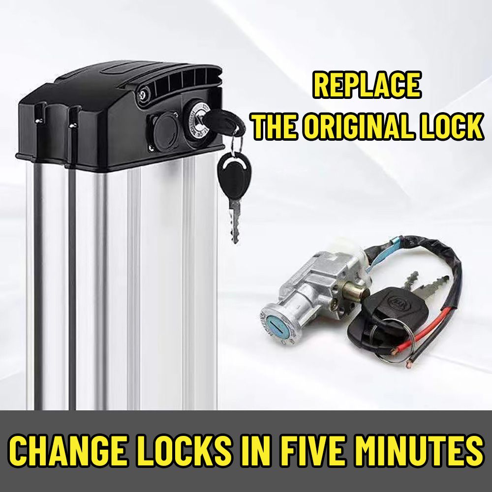 Candado de batería para bicicl - Electric Scooter Charger reseña y precio