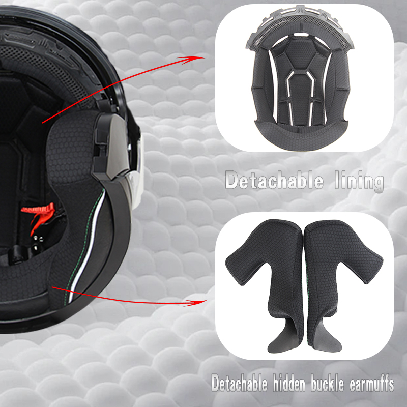 Casco Abierto para Motocicleta - Scooter Helmet Set reseña y precio