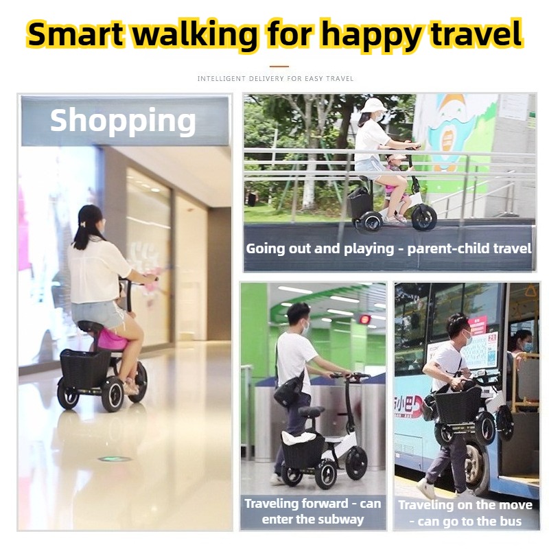 Triciclo eléctrico para adulto - Folding Electric Scooter reseña y precio