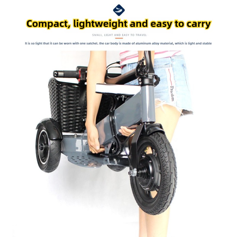 Triciclo eléctrico para adulto - Folding Electric Scooter reseña y precio