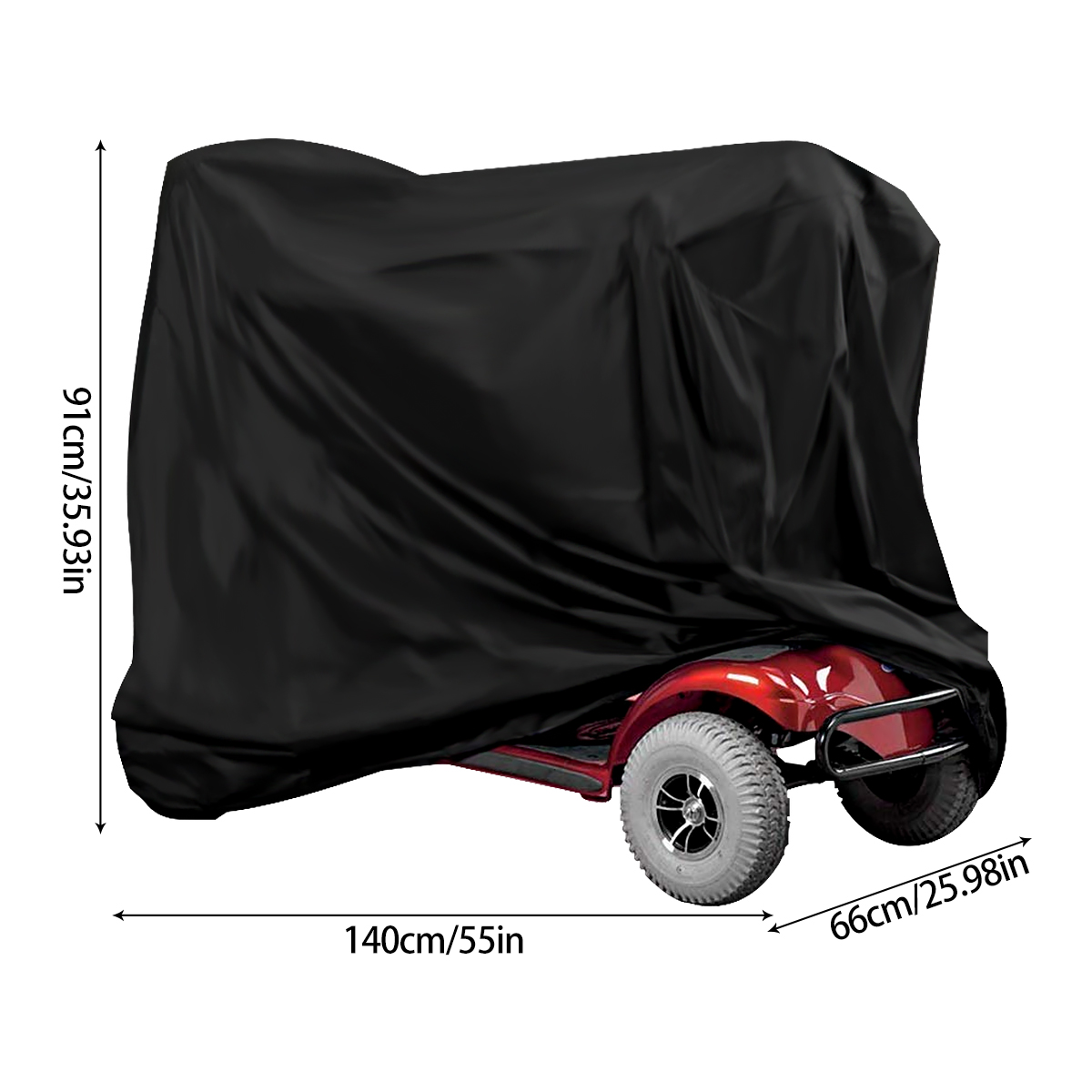 Cubierta impermeable para pati - Electric Scooter Rain Cover reseña y precio