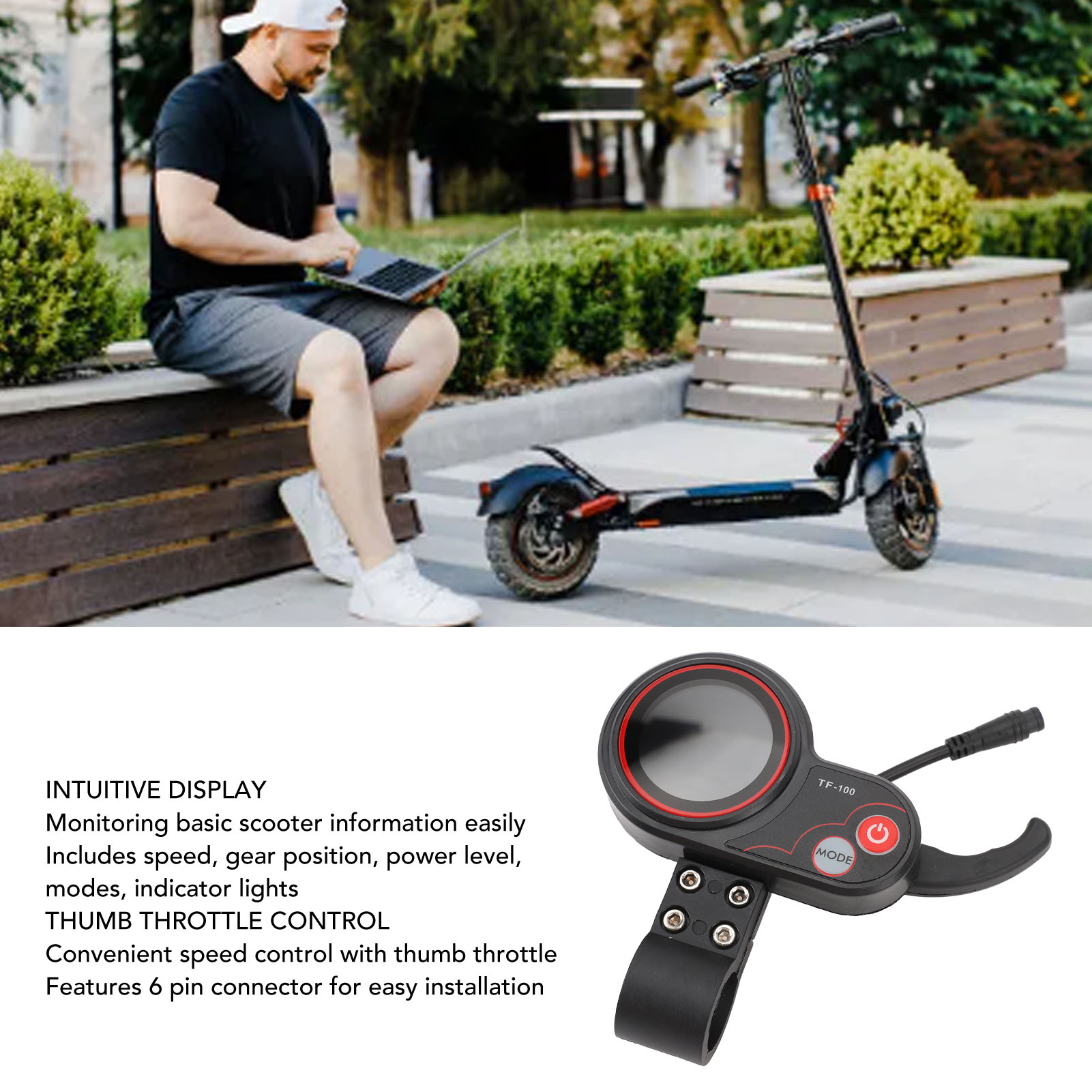 Pantalla LCD para Scooter Eléc - Scooter Electric reseña y precio